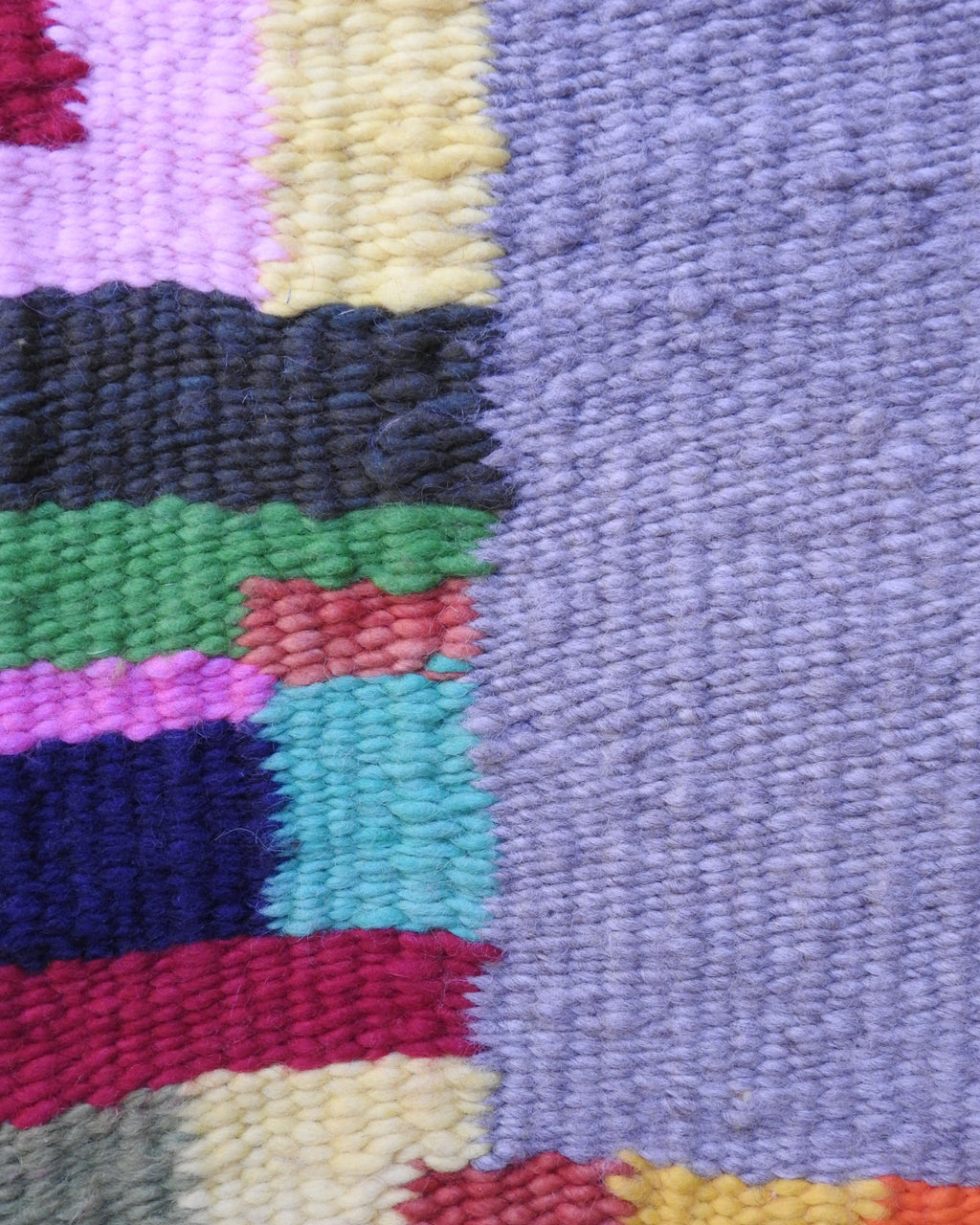 Patchwork Handwoven Wool Rug