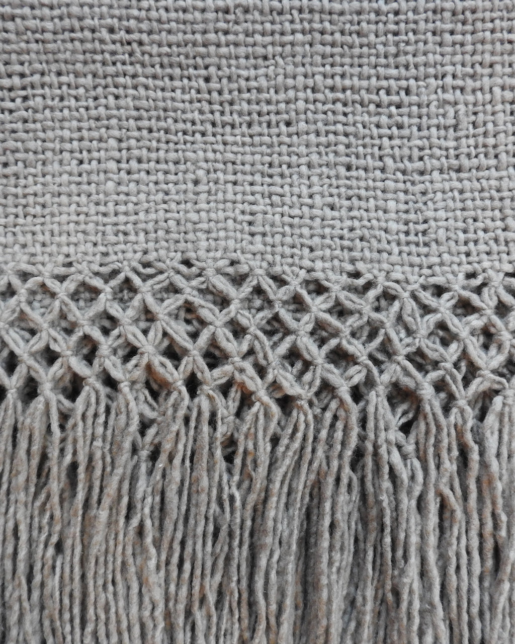 Large Merino Wool Throw Blanket | Yerba Mate Green